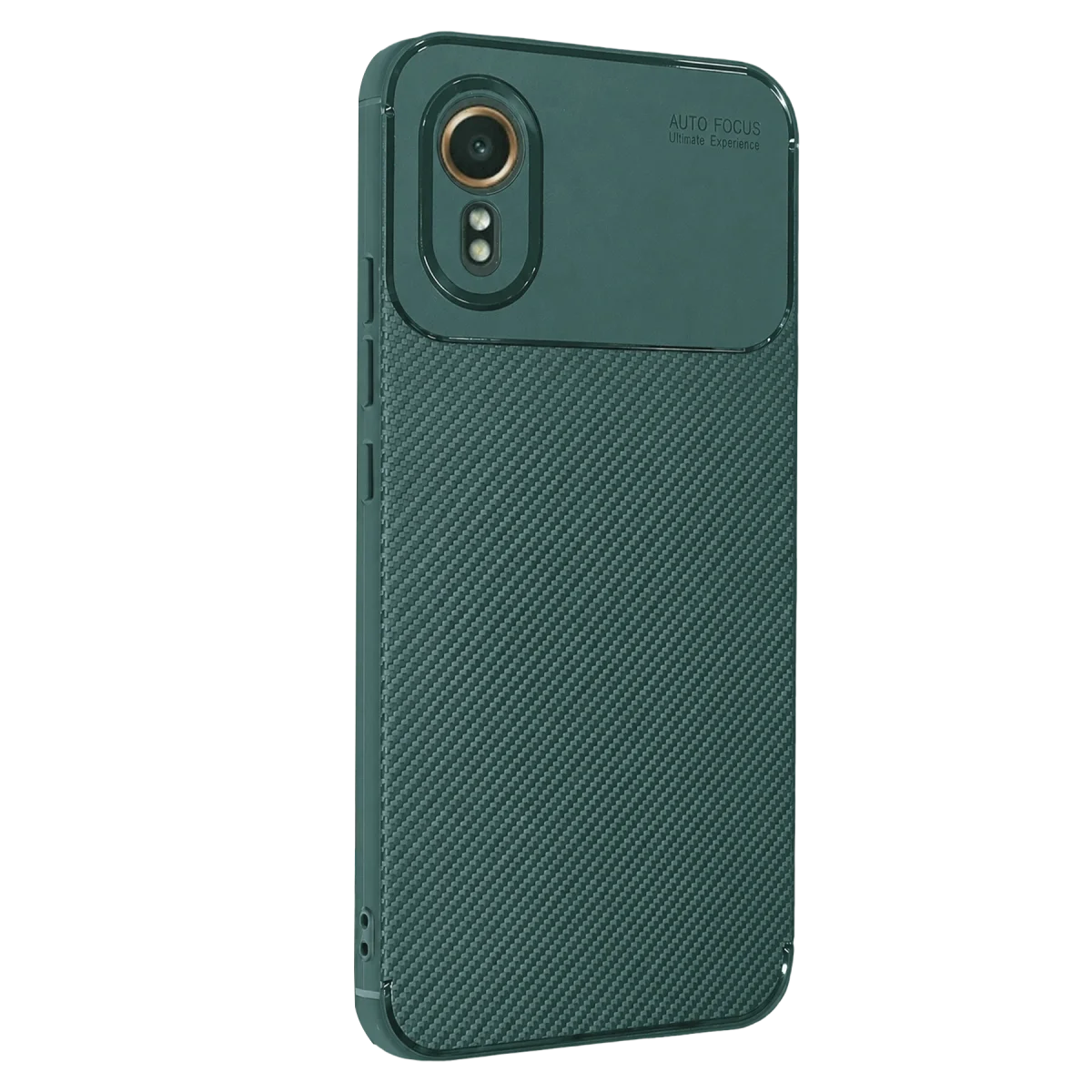 Samsung Galaxy Xcover 7 Kılıf Auto Focus Karbon Kapak - Yeşil görsel 3