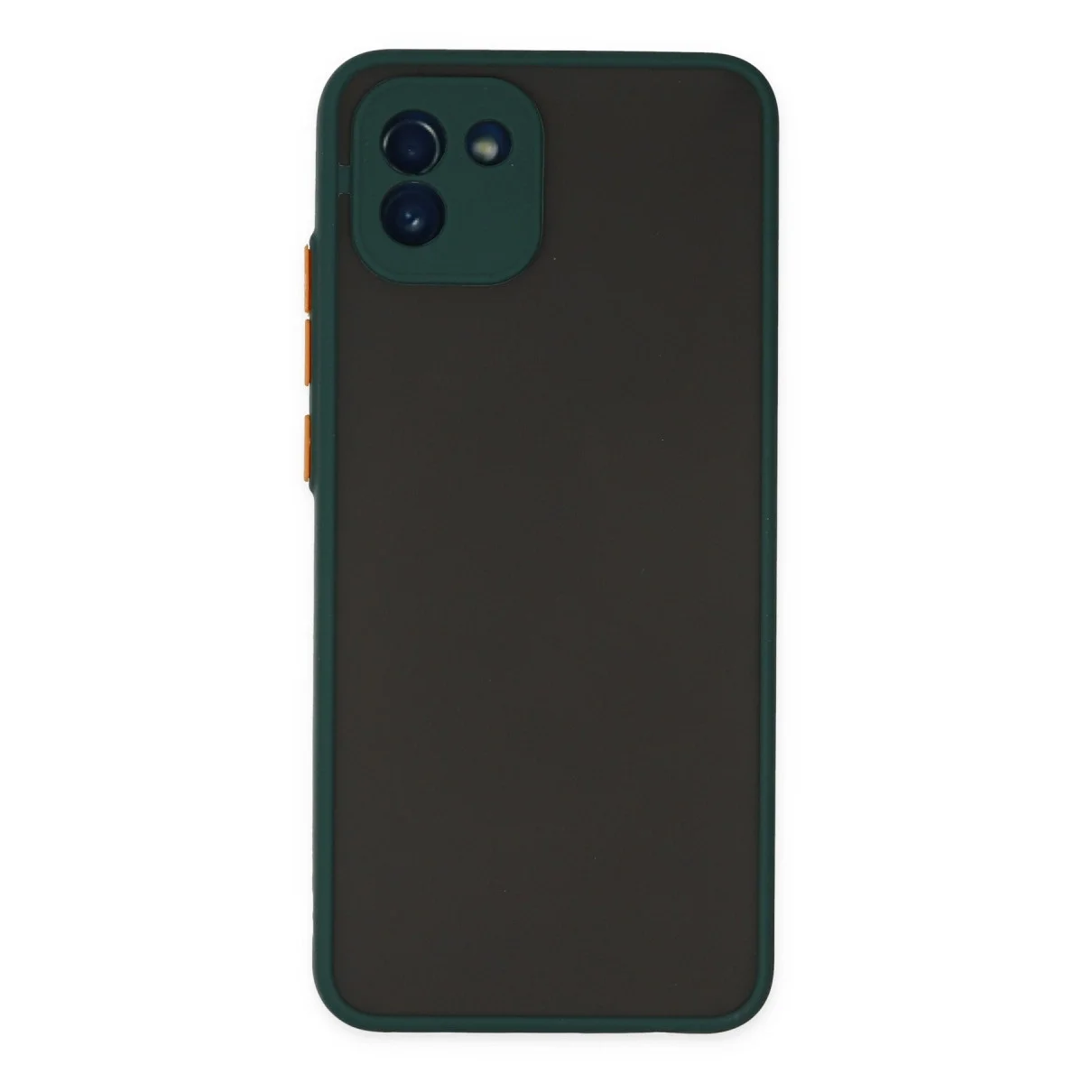 Samsung Galaxy A03 Kılıf Montreal Silikon Kapak - Yeşil
