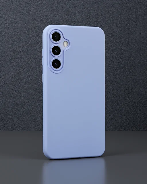 Samsung Galaxy S23 Fe Kılıf Nano İçi Kadife Silikon - Lila