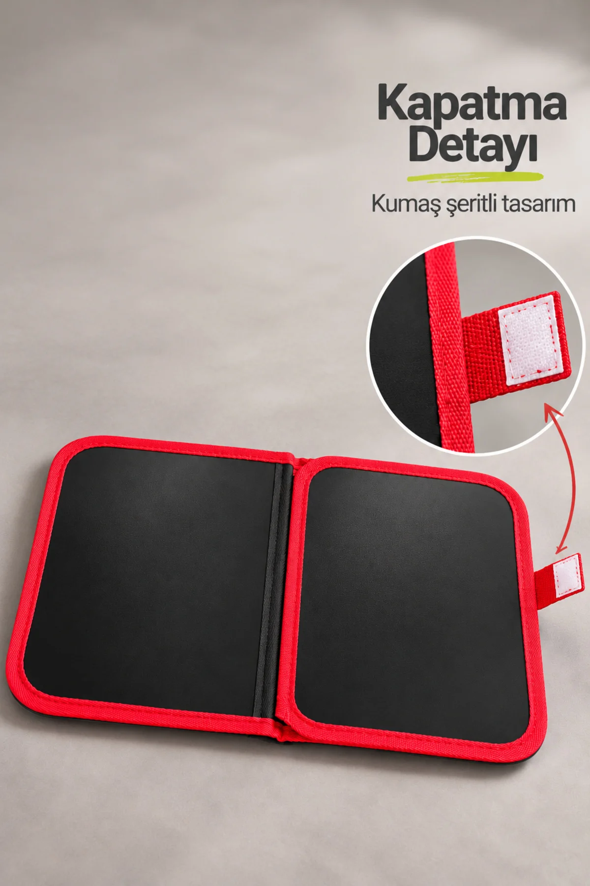 Çizim Kitabı Siyah İç Yüzeyli Kumaş Kenarlı görsel 4