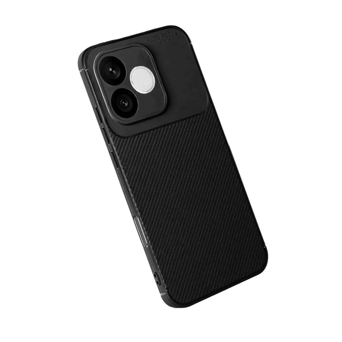 Huawei Honor 600 Lite Auto Focus Karbon Kapak - Siyah görsel 3
