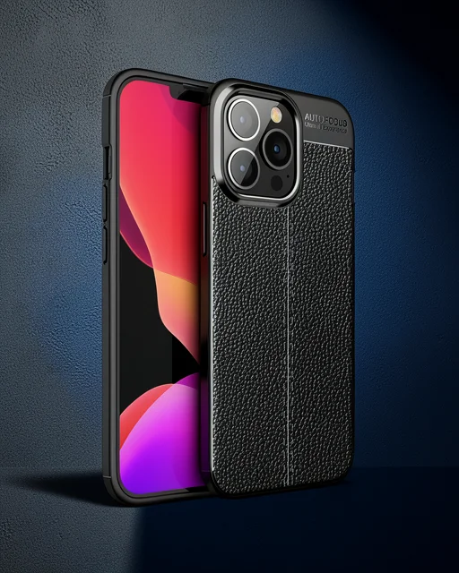 Apple İphone 13 Pro Kılıf Auto Focus Kapak - Siyah