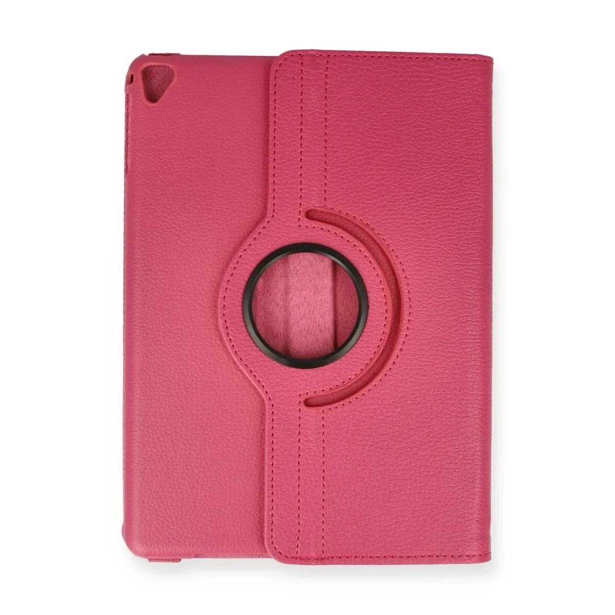 Apple iPad 9.7 (2018) Kılıf 360 Tablet Deri Kılıf - Pembe görsel 2