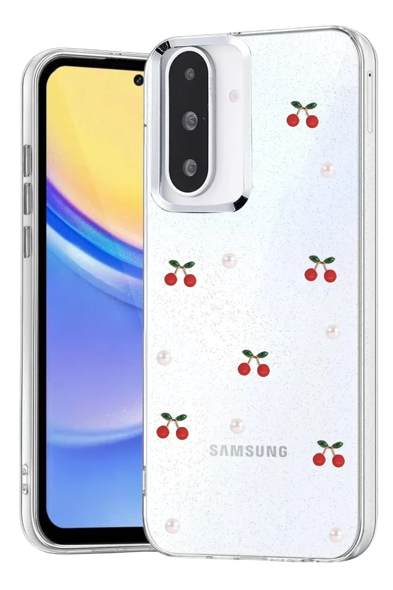 Samsung Galaxy A27 5G Fiyonk Desenli Kapak - Desen 9
