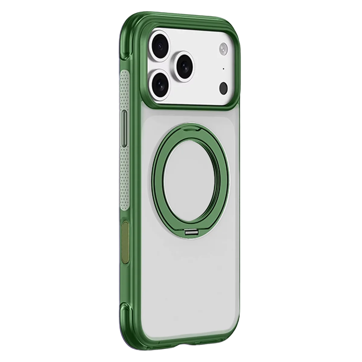 Joko Apple iPhone 18 Pro Max/17 Pro Max Airbag Ring Yüzüklü Magsafe Kapak - Yeşil