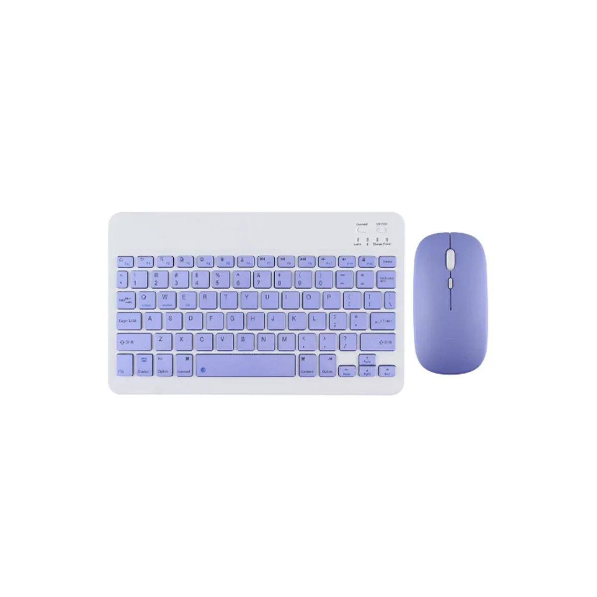 KYB71 Kablosuz Türkçe Q Klavye Mouse Set - Lila