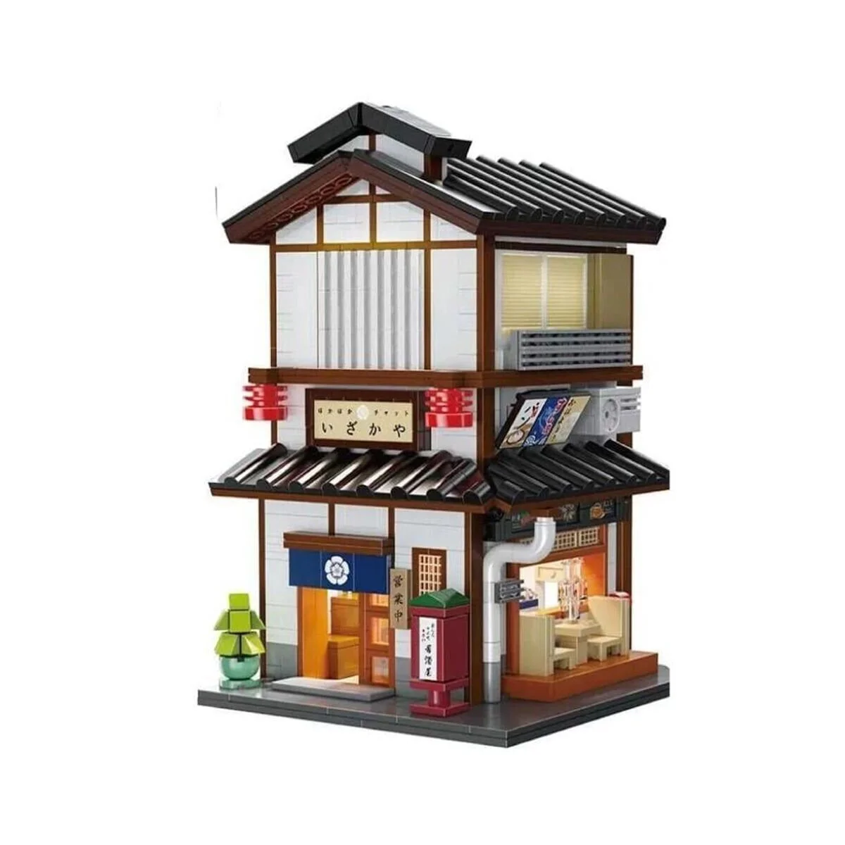 C66019W Cada Japon Sokak Manzarası 1195 Parça Block Oyuncak