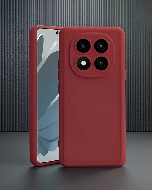 Xiaomi Redmi Note 14 Pro 4g Kılıf Viera Silikon - Bordo