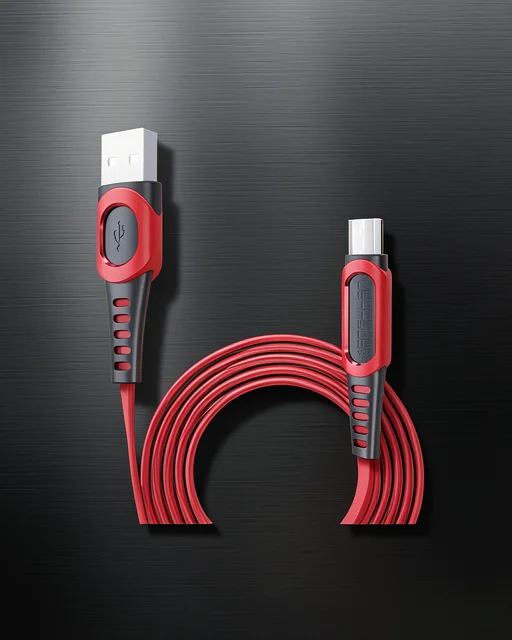 Dc01 Süper Hızlı Micro Usb Kablo 1m 2.4a - Kırmızı