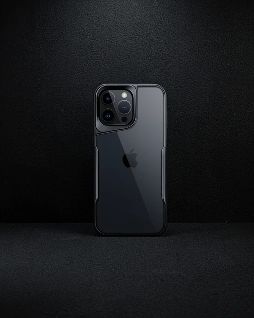 Apple İphone 16 Pro Kılıf Boyi Silikon Kapak - Siyah