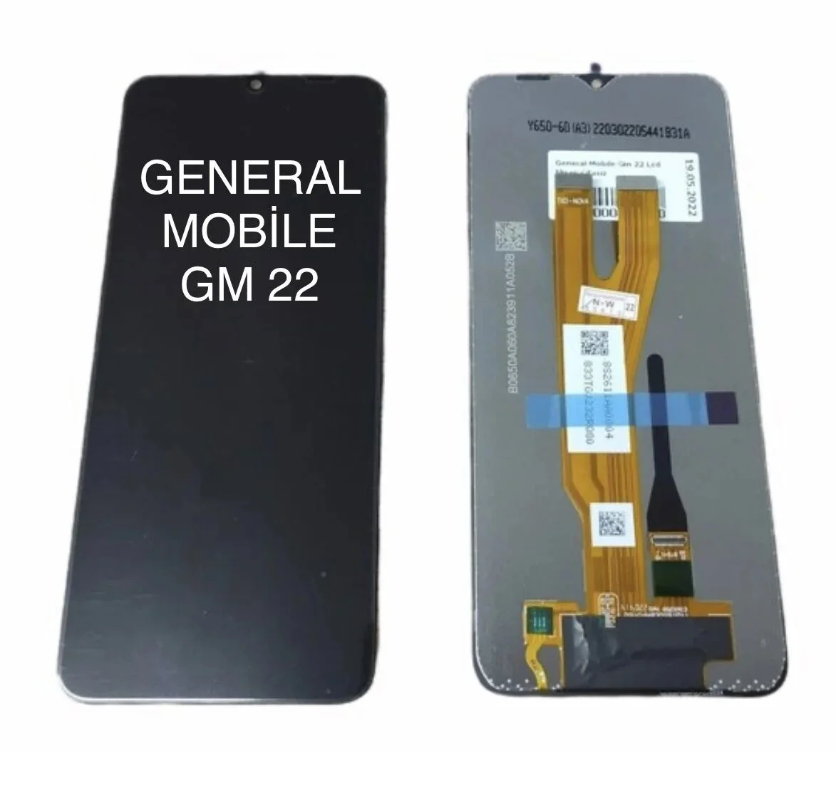 General mobile GM 22 Dokunmatik ekran (Siyah) görsel 3