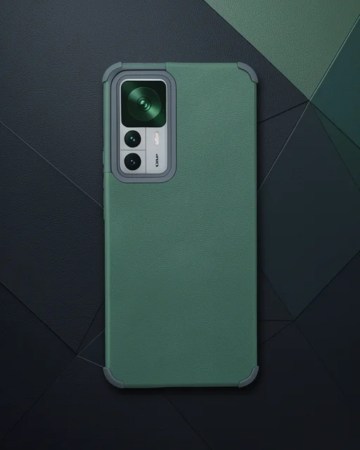 Xiaomi Mi 12t Kılıf Loop Deri Silikon - Yeşil