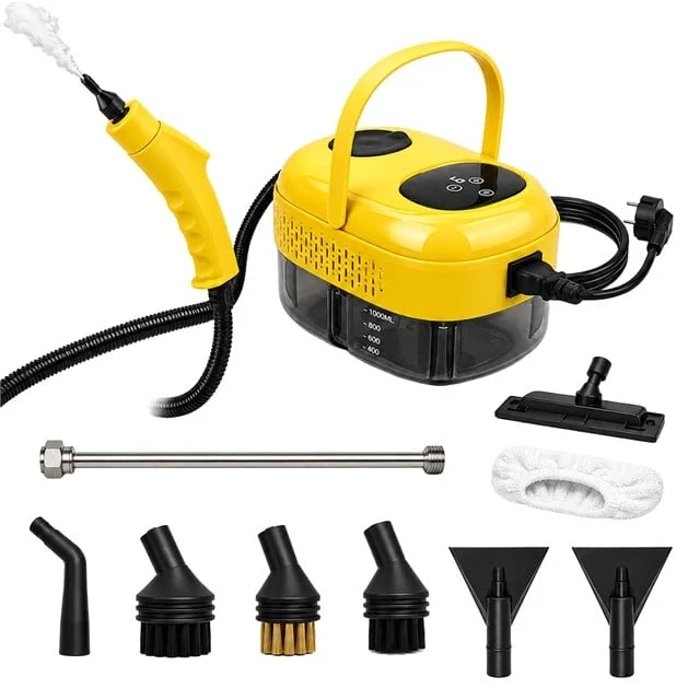 SN-37875 2500W Yüksek Basınçlı Ayarlanabilir Dijital Buharlı Tezleme Cihazı 1 Litre Su Hazneli görsel 5