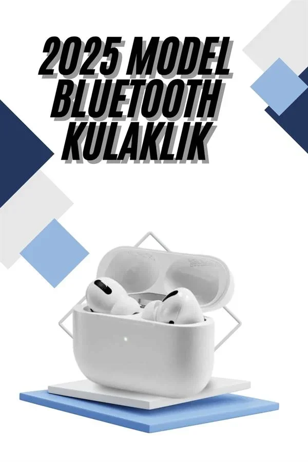 Bluetooth Kulaklık Kulak İçi Silikonlu Stereo Yüksek Ses Kaliteli Dokunmatik görsel 2