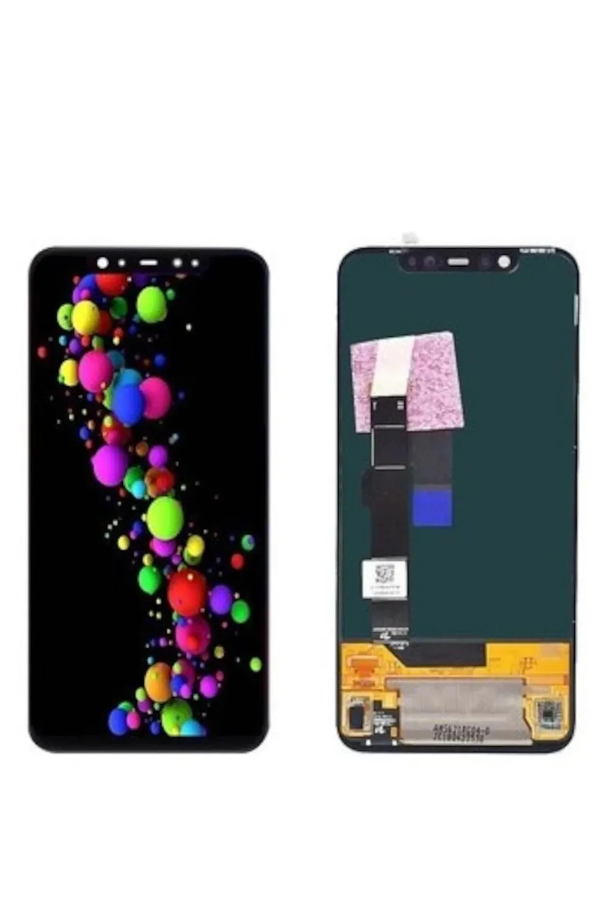Mi 8 Lcd Ekran Dokunmatik Siyah (Çıtasız)