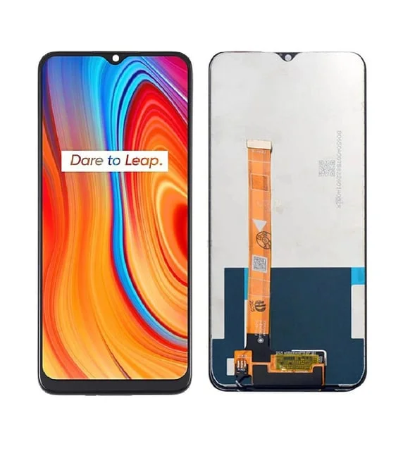 Realme C3 Lcd Ekran Dokunmatik (Siyah) görsel 3