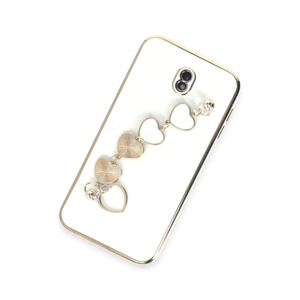 Samsung Galaxy J7 Pro / J730 Kılıf Esila Silikon - Beyaz görsel 3