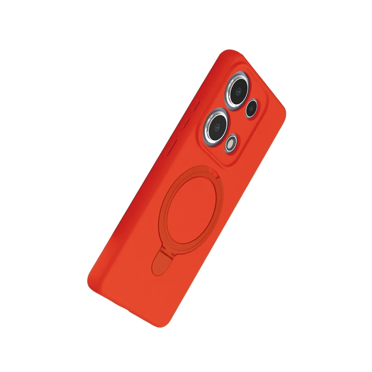 Xiao Red Note 13 Pro 4g Regal Magsafe Standlı Kapak - Turuncu görsel 4