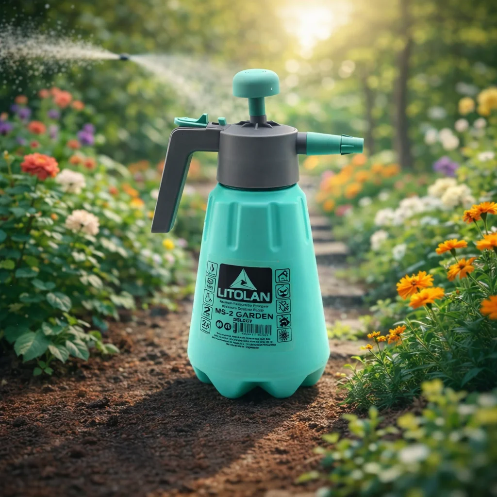2 Uçlu Basınçlı İlaçlama Püskürtme Pompası (30L) görsel 2