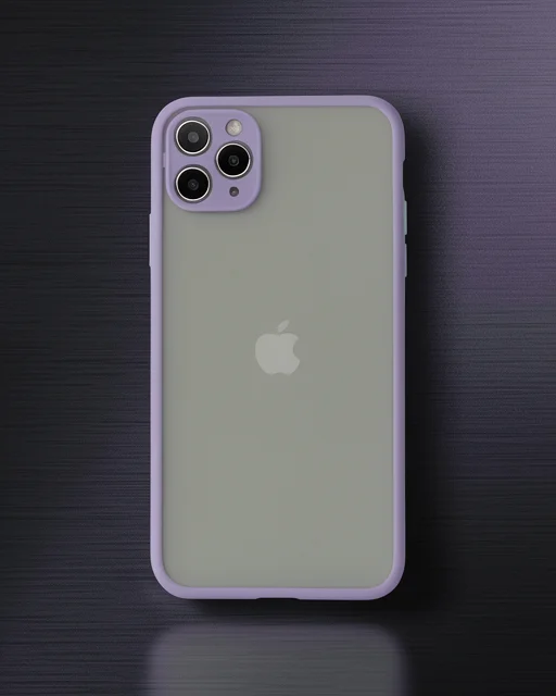 Apple İphone 12 Pro Kılıf Montreal Silikon Kapak - Mor
