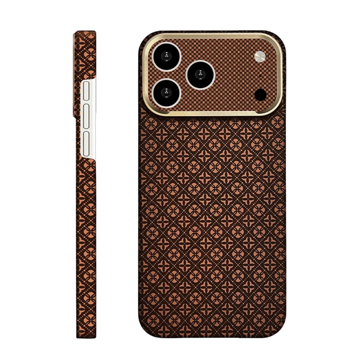 Joko Apple iPhone 18 Pro/17 Pro Deluxe Lensli Magsafe Kapak - Kahverengi