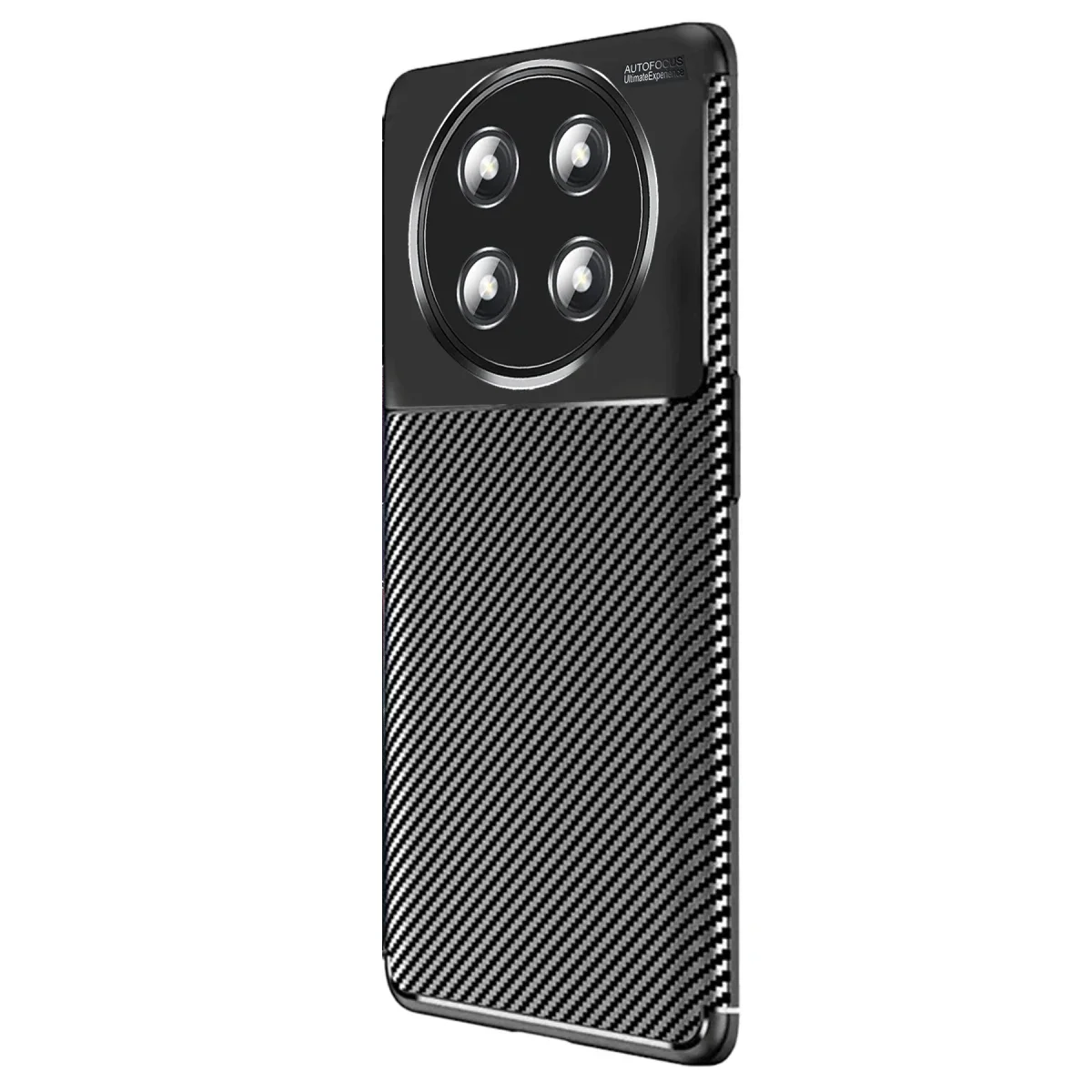 Honor Magic 7 Lite Kılıf Auto Focus Karbon Kapak - Siyah görsel 2