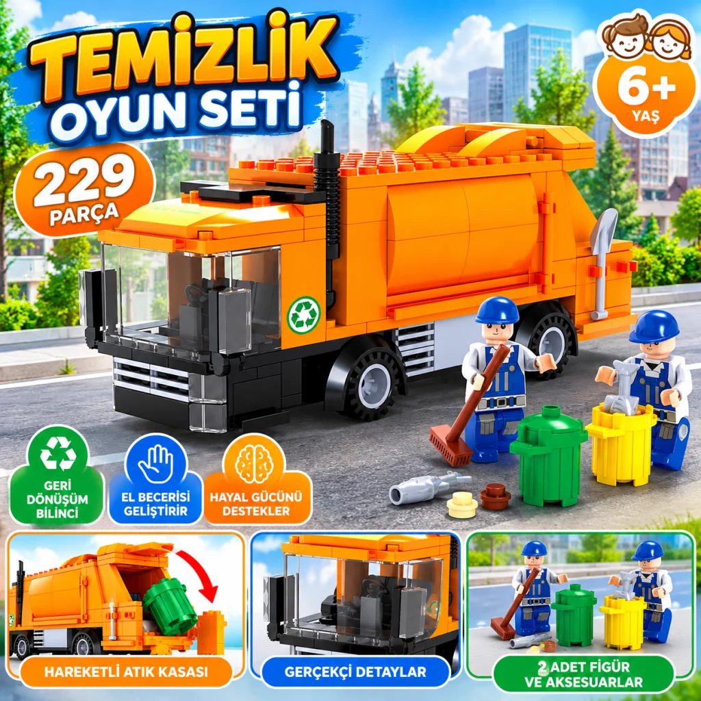 Temizlik Oyun Seti 229 Parça