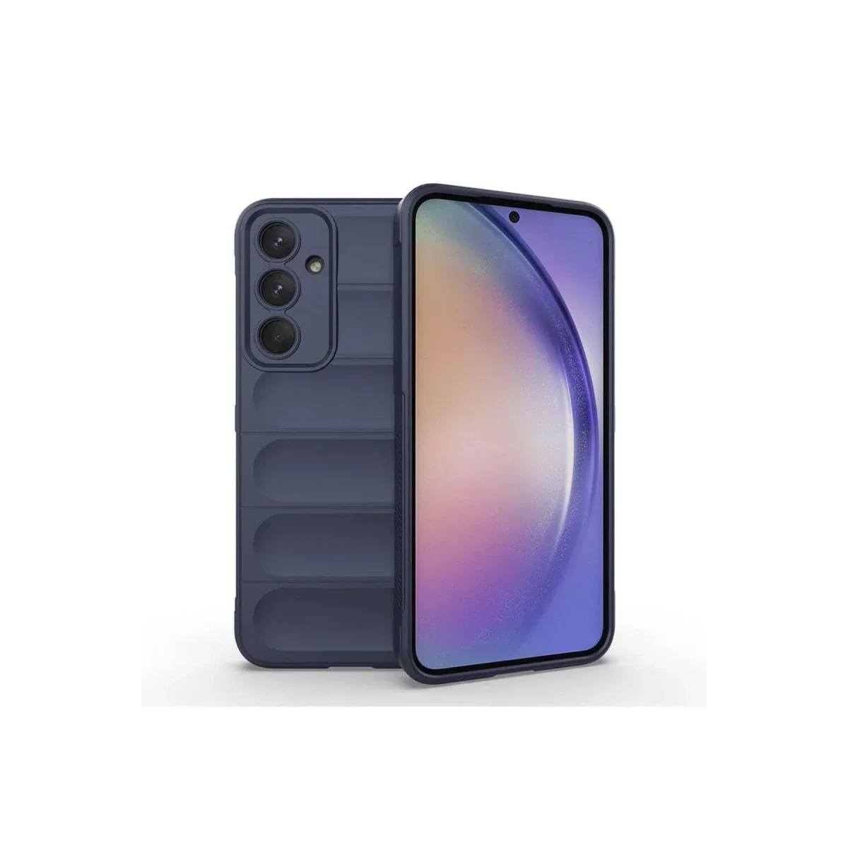 Samsung Galaxy A26 Kılıf Optimum Silikon - Lacivert görsel 3