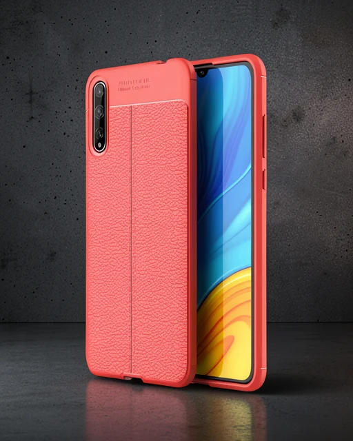 Huawei P Smart S Kılıf Auto Focus Kapak - Kırmızı