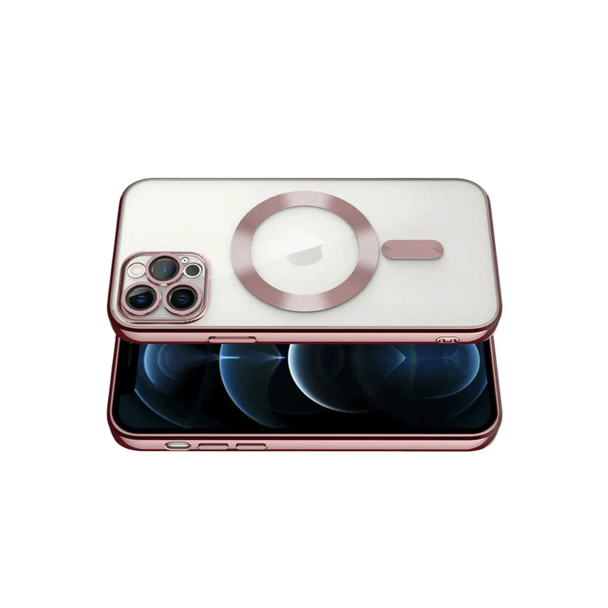 Apple İphone 13 Pro Kılıf Kross Magneticsafe Kapak - Rose görsel 2
