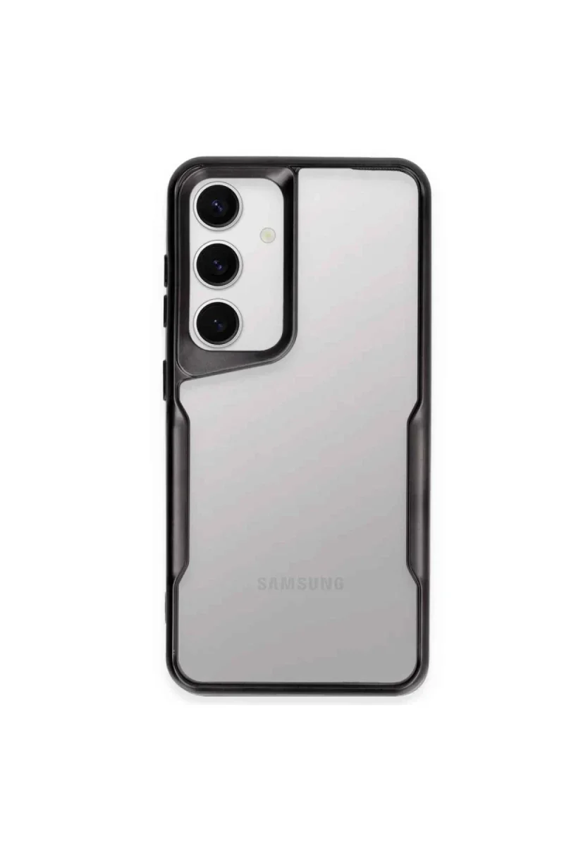 Samsung Galaxy A35 5G Kılıf Boyi Silikon Kapak - Siyah
