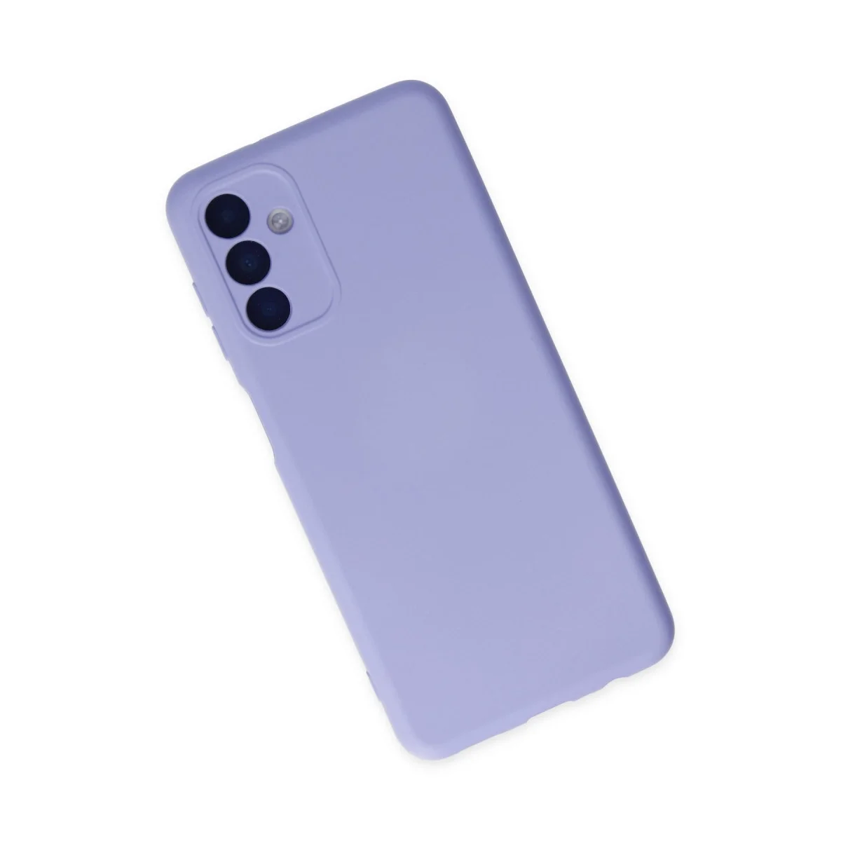 Samsung Galaxy A04s Kılıf Nano İçi Kadife Silikon - Lila görsel 3