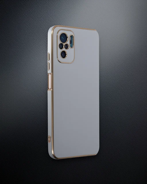 Xiaomi Redmi Note 10 Kılıf Volet Silikon - Beyaz