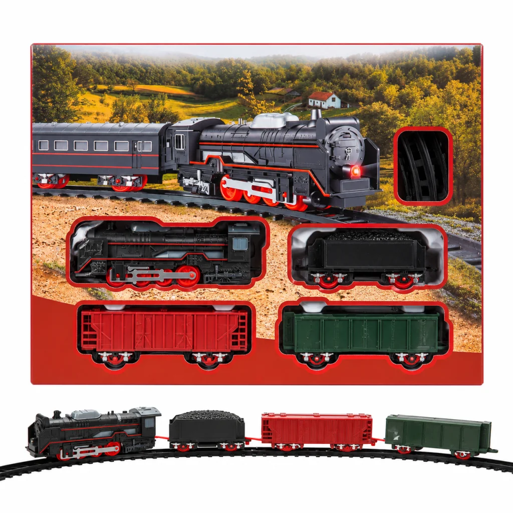 5116 Tren Set Klasik 19PRÇ Bo Ses Işık görsel 3