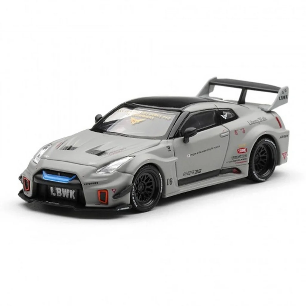 1/64 NISSAN LB-Silhouette WORKS GT 35GT-RR Ver.1 Matt Grey görsel 4