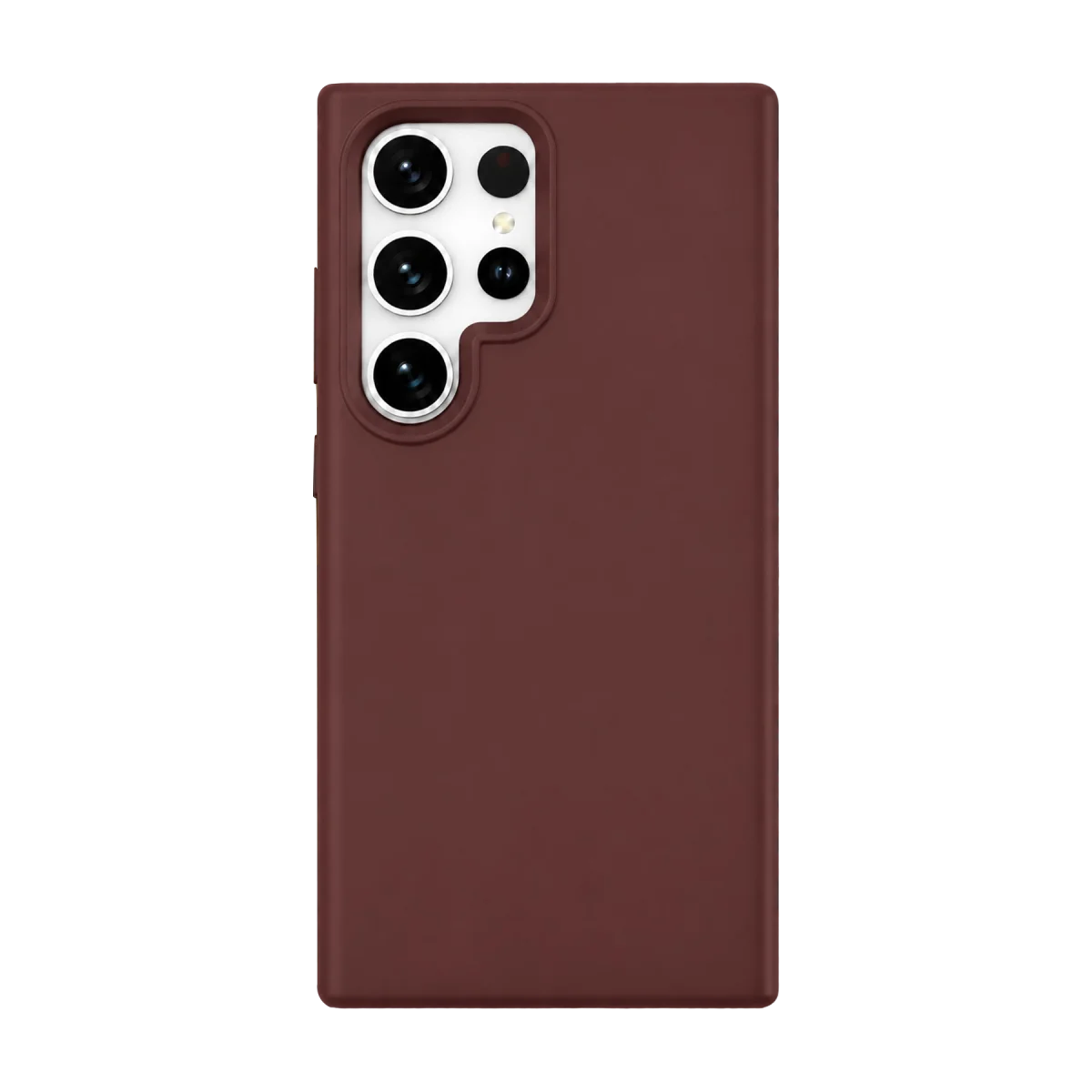 Samsung Galaxy S24 Ultra Kılıf First Silikon - Bordo görsel 2