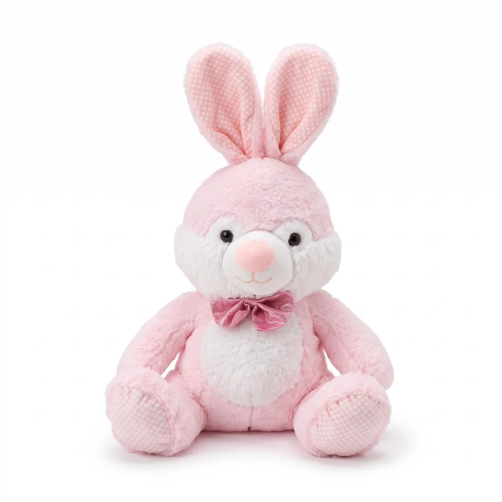 PL50245 60 CM TAVŞAN PAPYONLU PELUŞ OYUNCAK (adet fiyatıdır) görsel 3