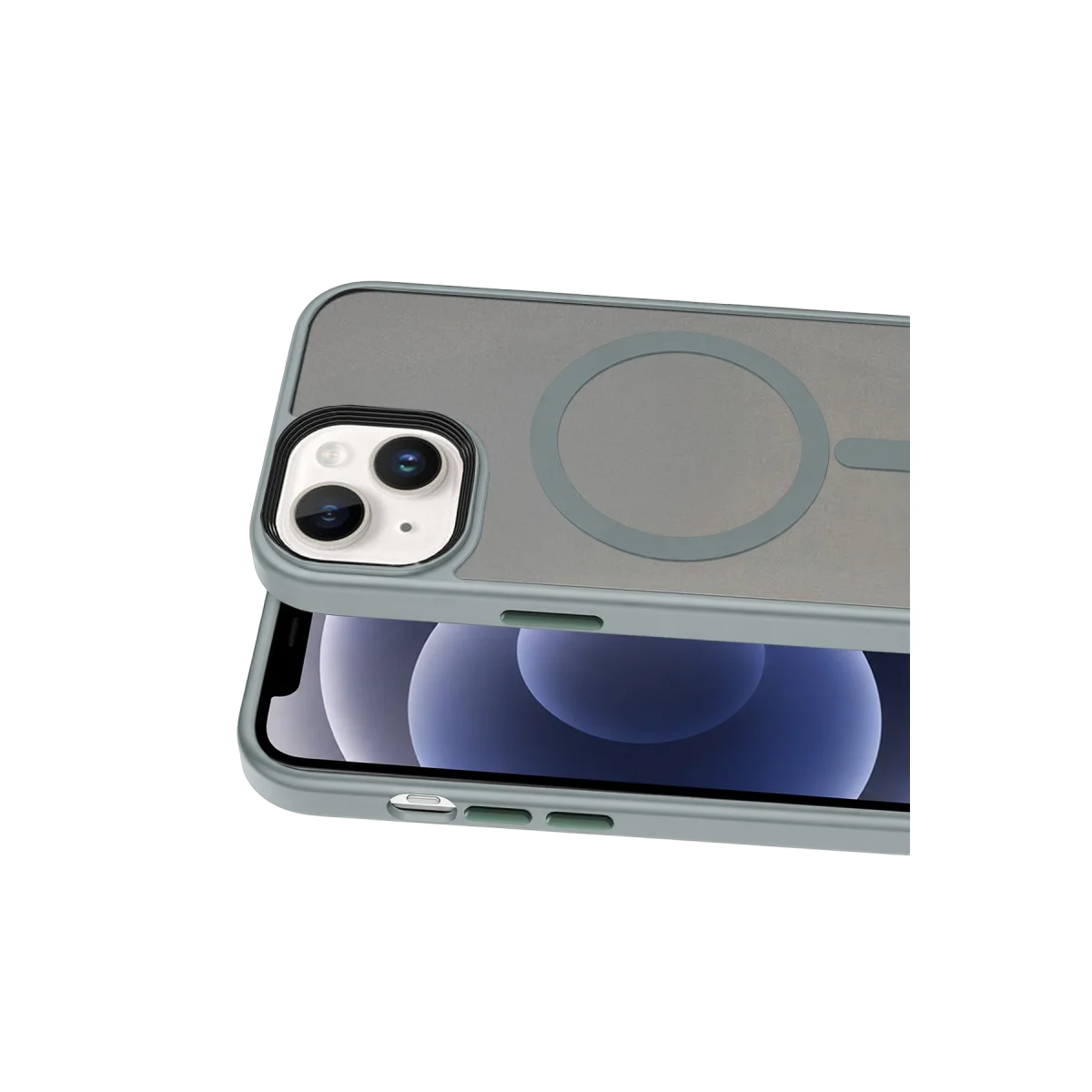 Joko Apple iPhone 14 Megane Magsafe Kapak - Titan Gri görsel 2