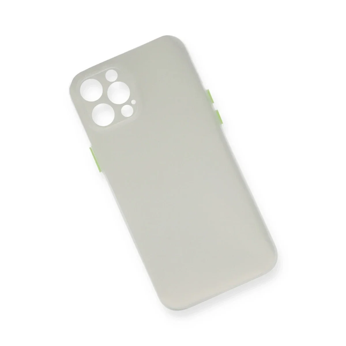 Apple iPhone 12 Pro Kılıf PP Ultra İnce Kapak - Beyaz görsel 3