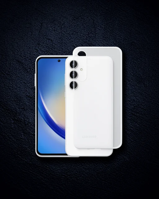 Samsung Galaxy A35 5g Kılıf Lüx Şeffaf Silikon