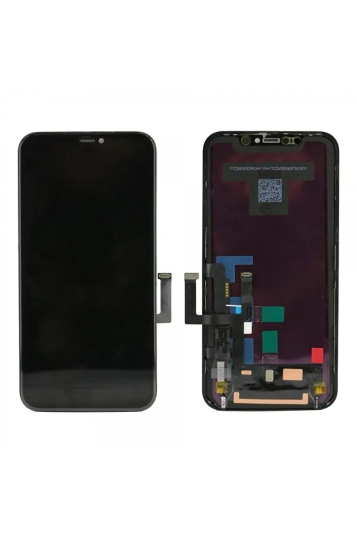Iphone 11Uyumlu Siyah Çıtalı Lcd Ekran görsel 3