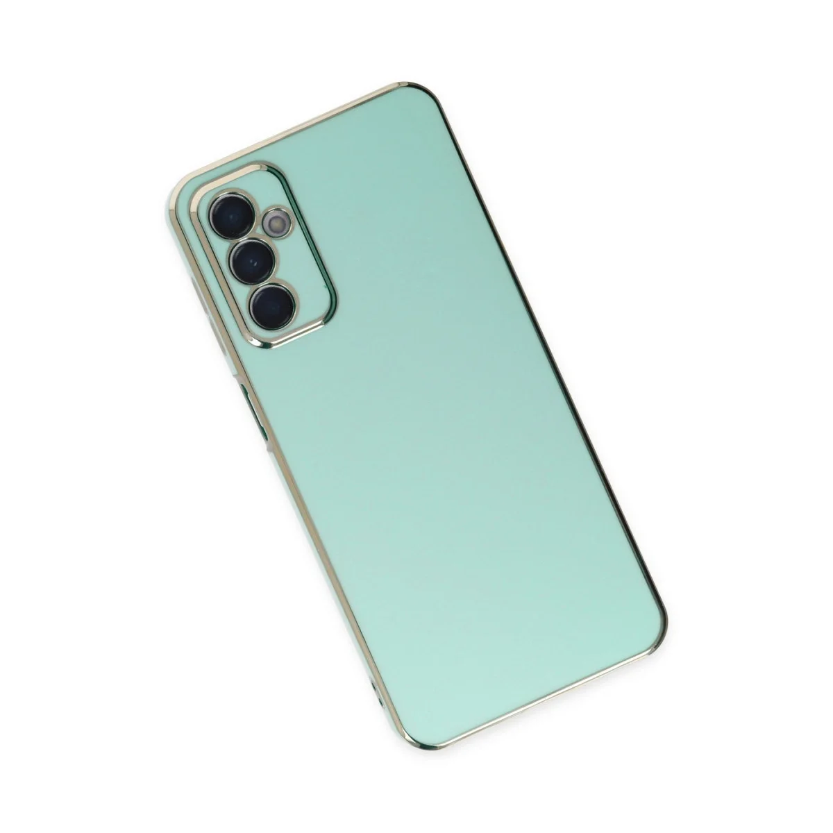 Samsung Galaxy A04s Kılıf Volet Silikon - Açık Yeşil görsel 3