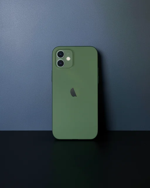 Apple İphone 12 Mini Kılıf Pp Ultra İnce Kapak - Yeşil