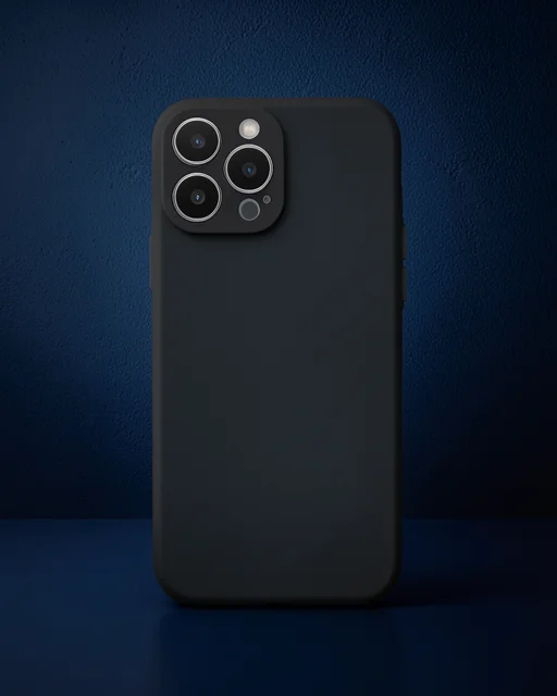 Apple İphone 13 Pro Kılıf Montreal Silikon Kapak - Siyah
