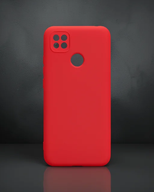 Xiaomi Redmi 9c Kılıf Nano İçi Kadife Silikon - Sarı