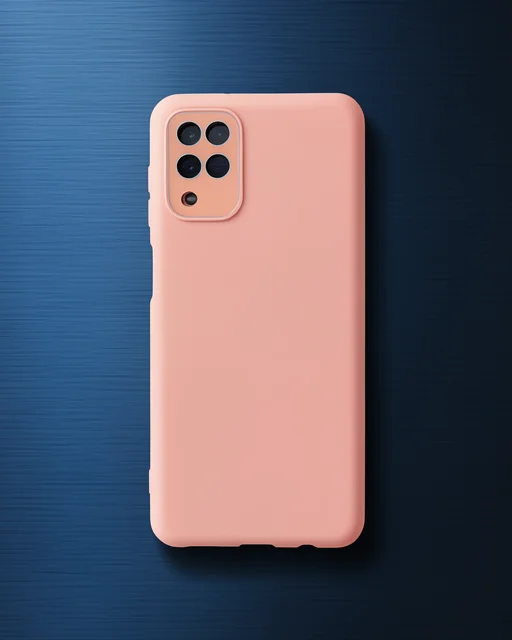 Samsung Galaxy A22 Kılıf Lansman Glass Kapak - Pembe
