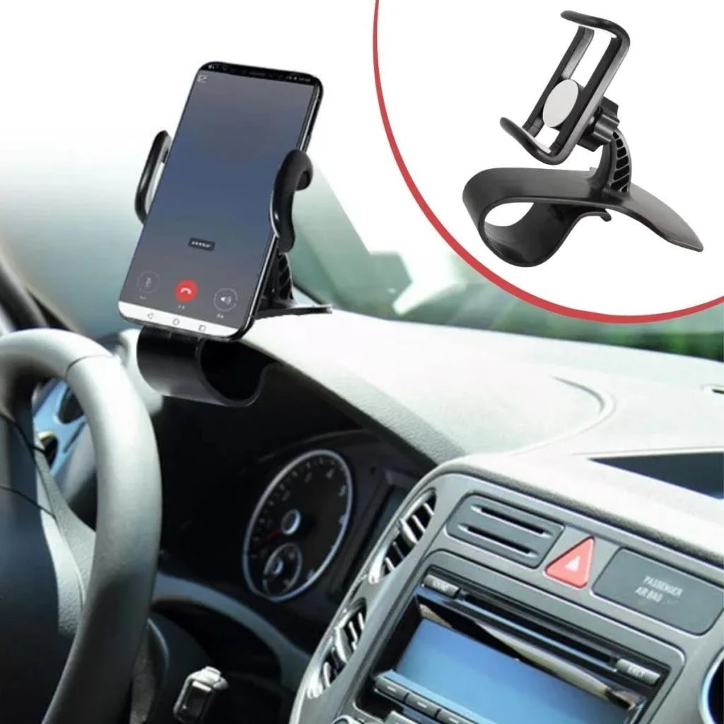 Araç İçi Konsola Takılan Döner Başlıklı Telefon Kıskacı Telefon Tutucu (adet fiyatıdır) görsel 5