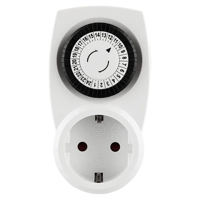 Horoz Timer-1 3500W Mekanik Günlük Zaman Ayarlı Priz görsel 2