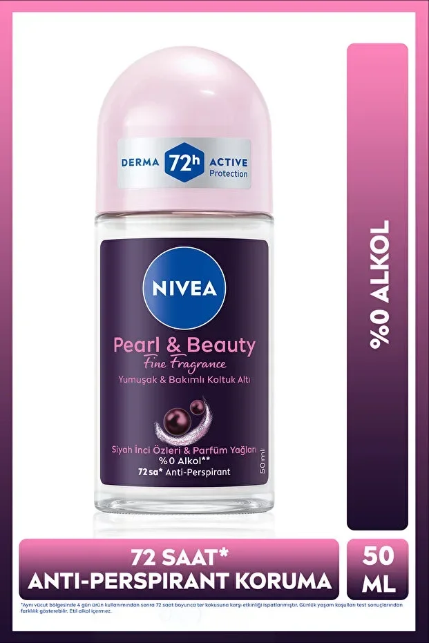 Kadın Roll-On Deodorant Ferah Koruma 50ml - Pearl&beauty