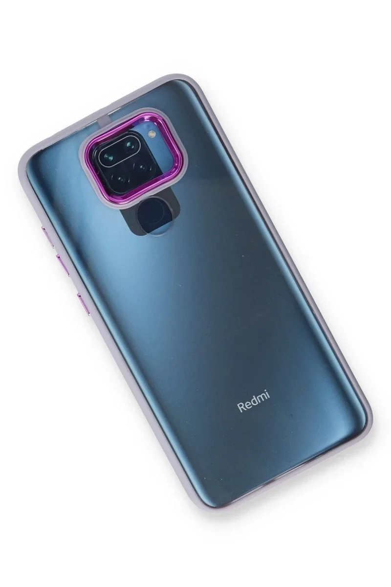 Xiao Red Note 9 Kılıf Dora Kapak - Lila görsel 3